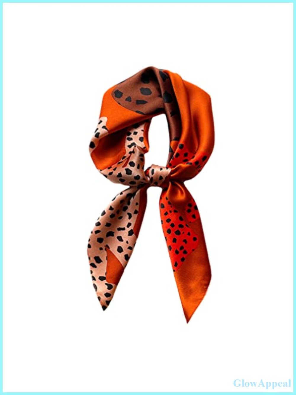 100% Mulberry Silk Square Hair Scarf Women 26x26 Lightweight Versatile